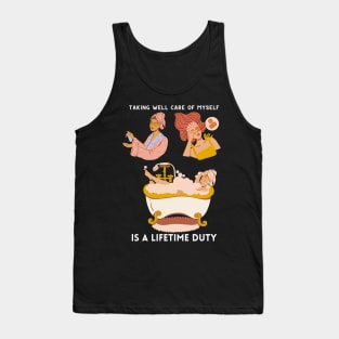 Lovingly Taking Care Of Myself Tank Top